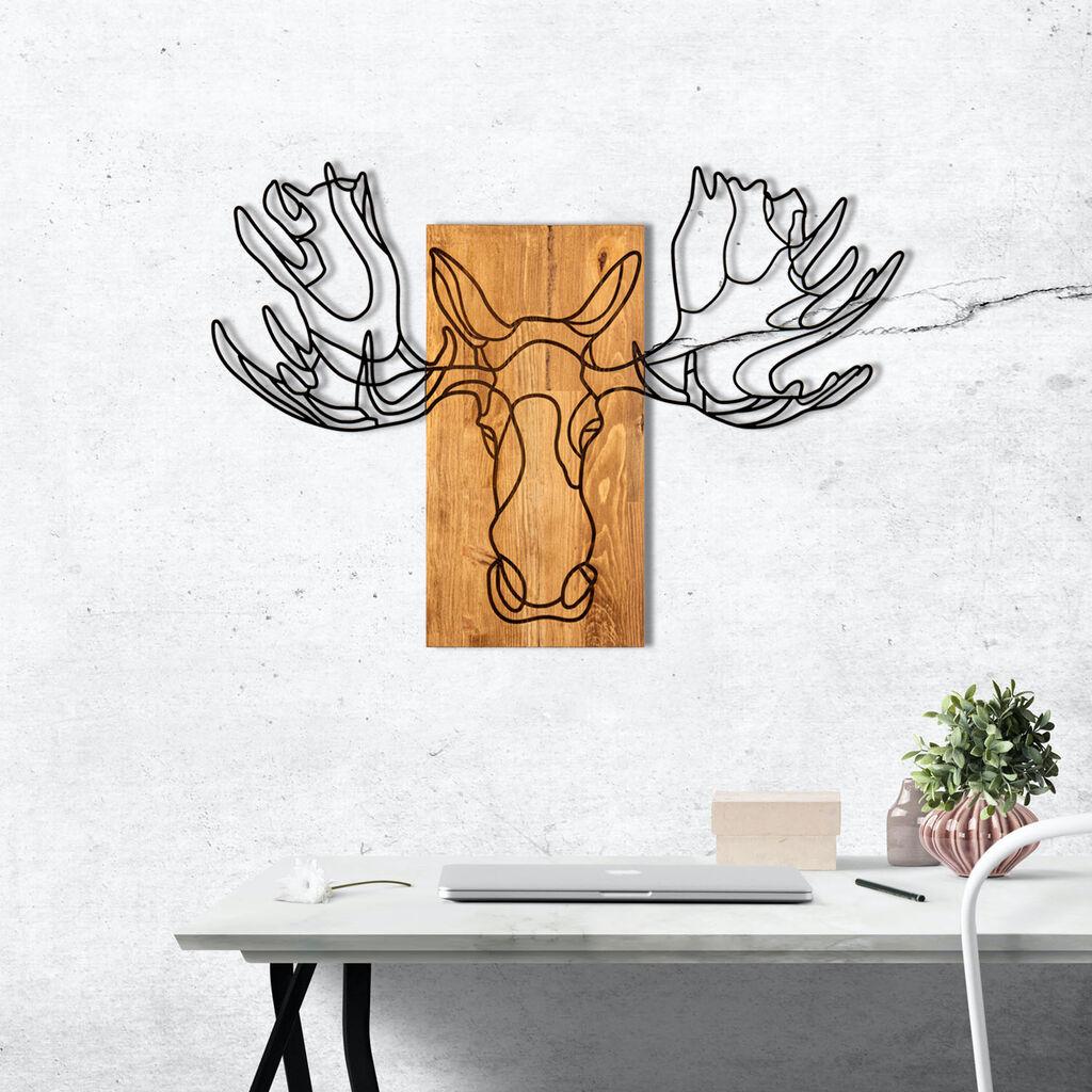 Wallity декорација за dzид Jeyan, 93 x 66 см, црна