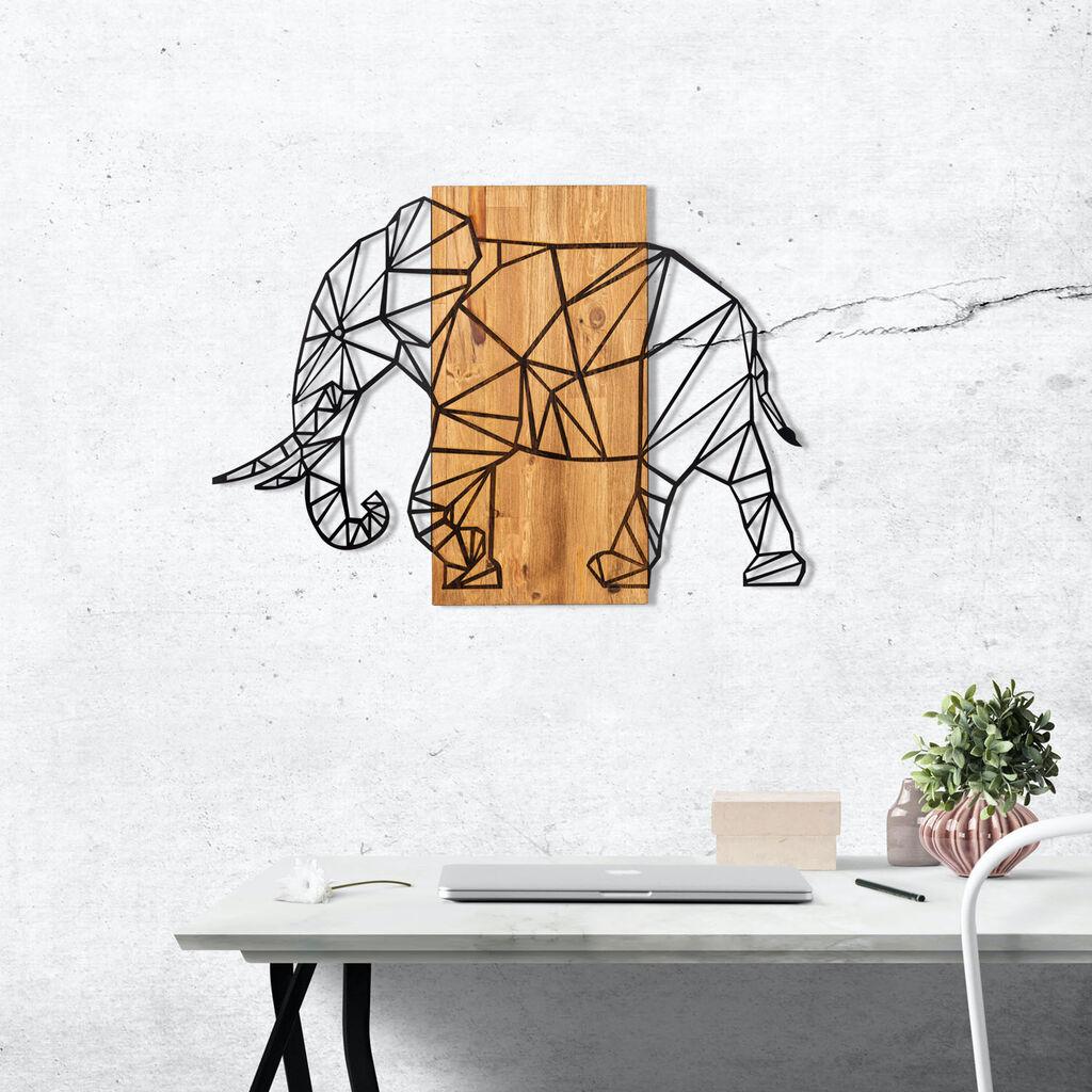 Wallity декорација за dzид Ulu Fil, 82 x 58 см, црна