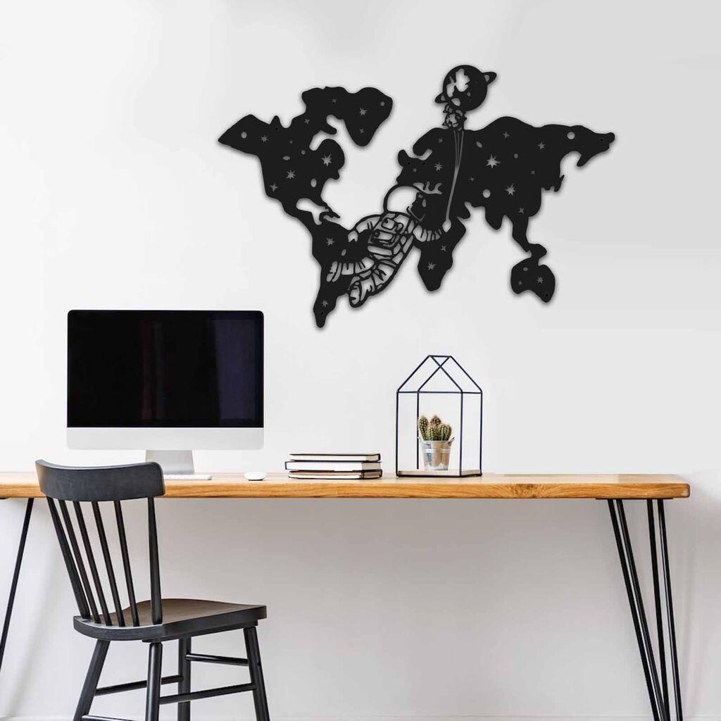 Wallity dzидна декорација MT - 006, 74 x 49 см, црна