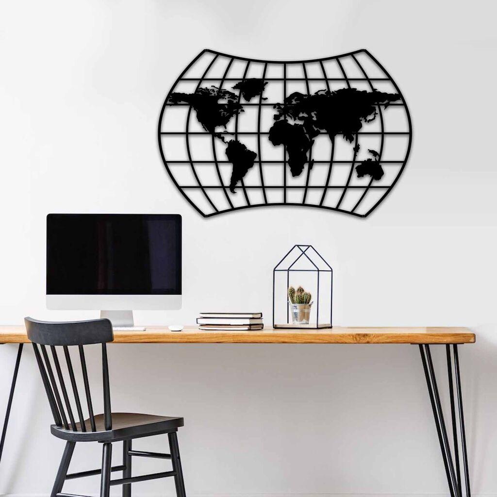 Wallity dzидна декорација MT - 019, 74 x 49 см, црна