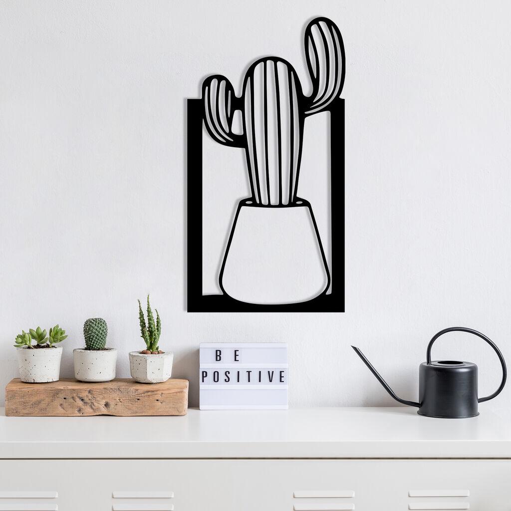 Wallity декорација за dzид Mulhem, 27 x 50 см, црна