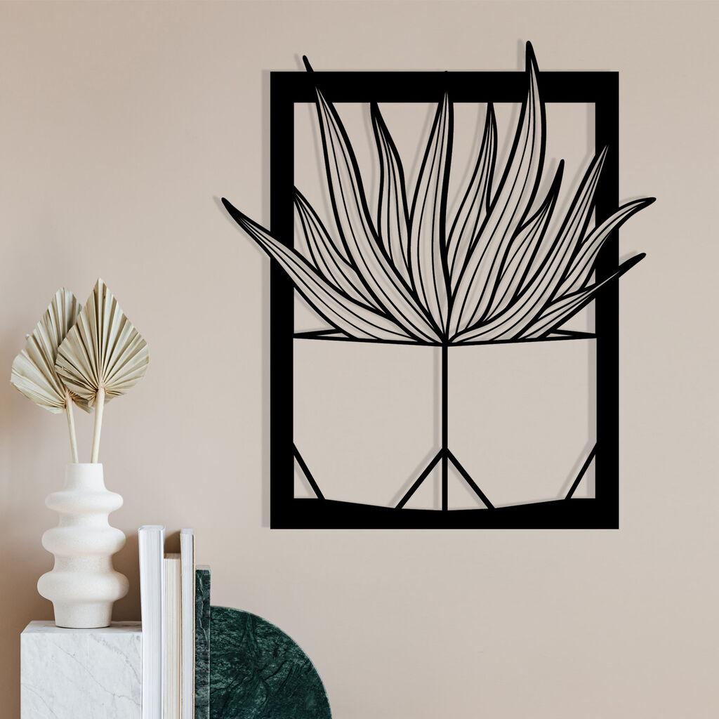 Wallity декорација за dzид Лагом, 46 x 52 см, црна