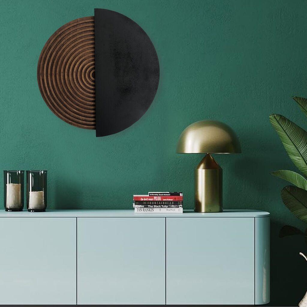 Wallity декорација за dzид ART143, 50 x 50 см, црна