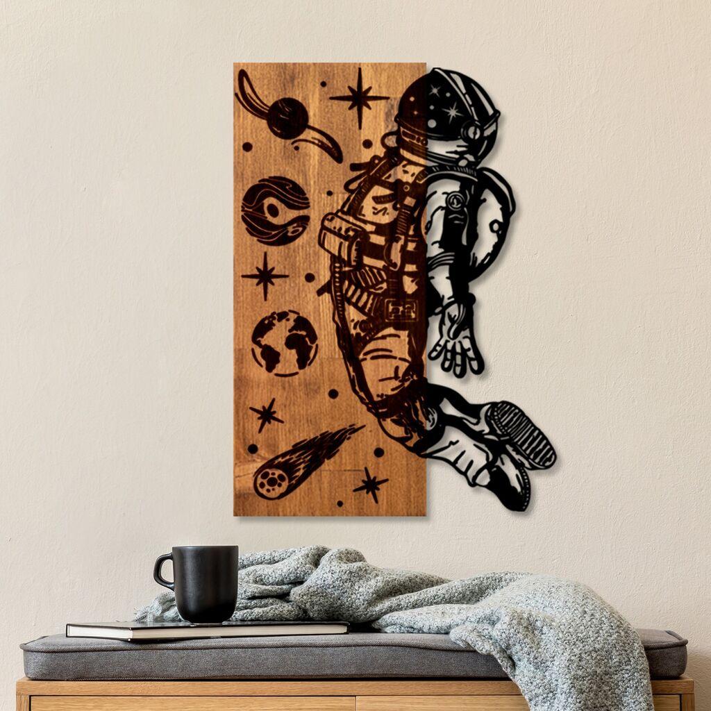 Wallity декорација за dzид Cosmic, 42 x 58 x 3 см, кафеава