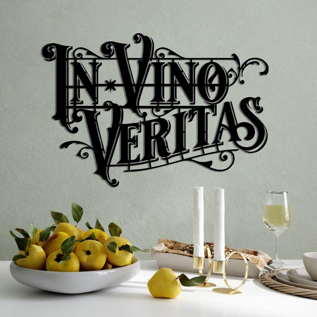 Wallity декорација за dzид Veritas 2, 60 x 41 см, црна