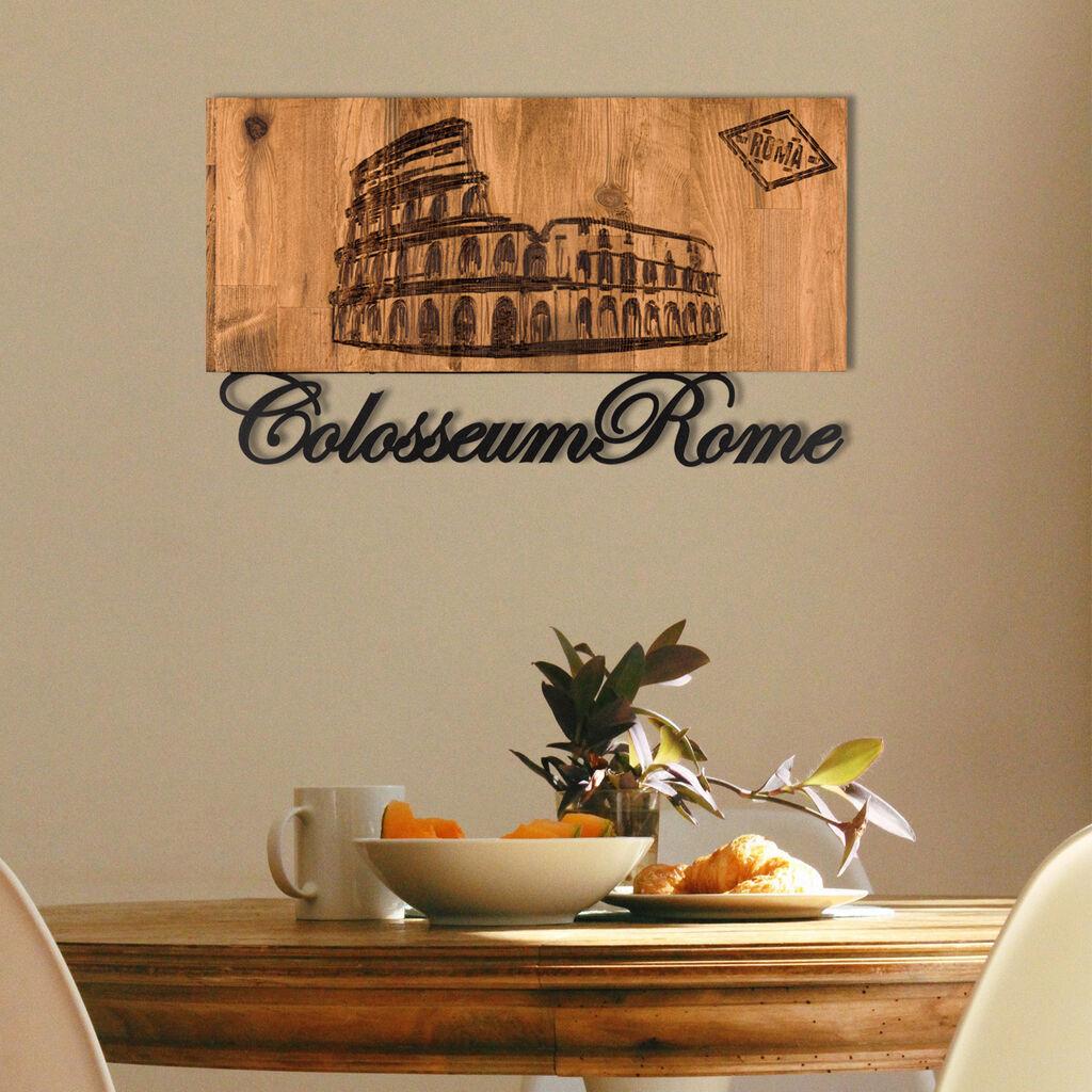 Wallity dzидна декорација Рома, 58 x 33 см, црна