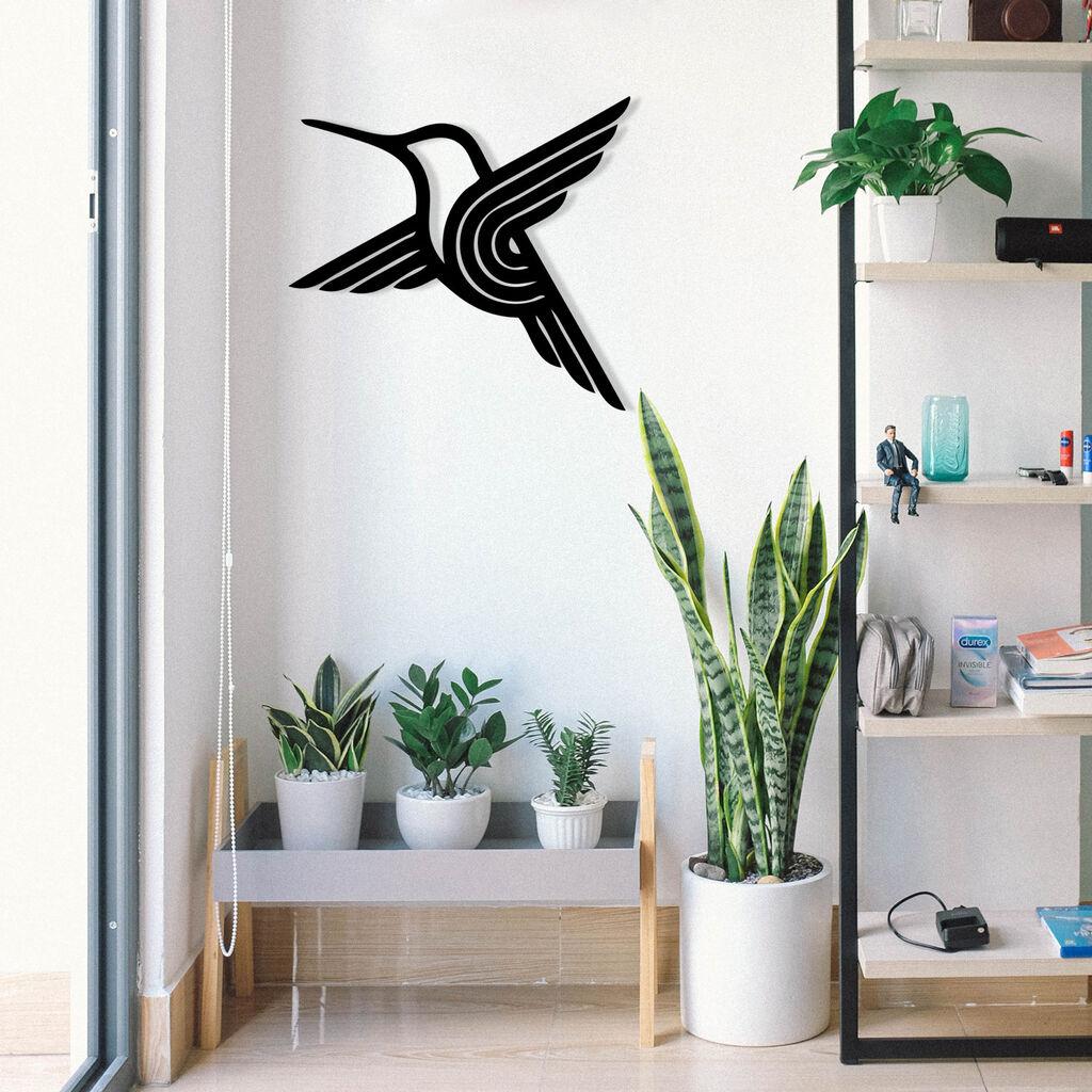 Wallity декорација за dzид Ари Кусу, 54 x 50 см, црна