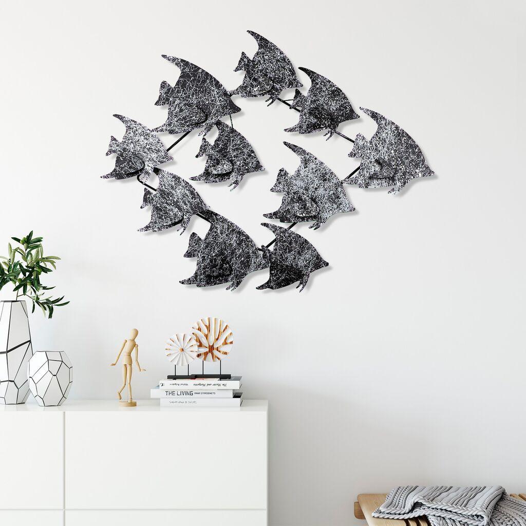 Wallity декорација за dzид Melek v2 3, 83 x 58 x 4 см, шарена