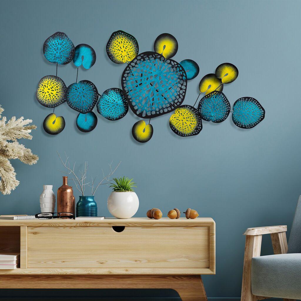 Wallity декорација за dzид Nenuharps 1, 125 x 62 x 4 см, шарена