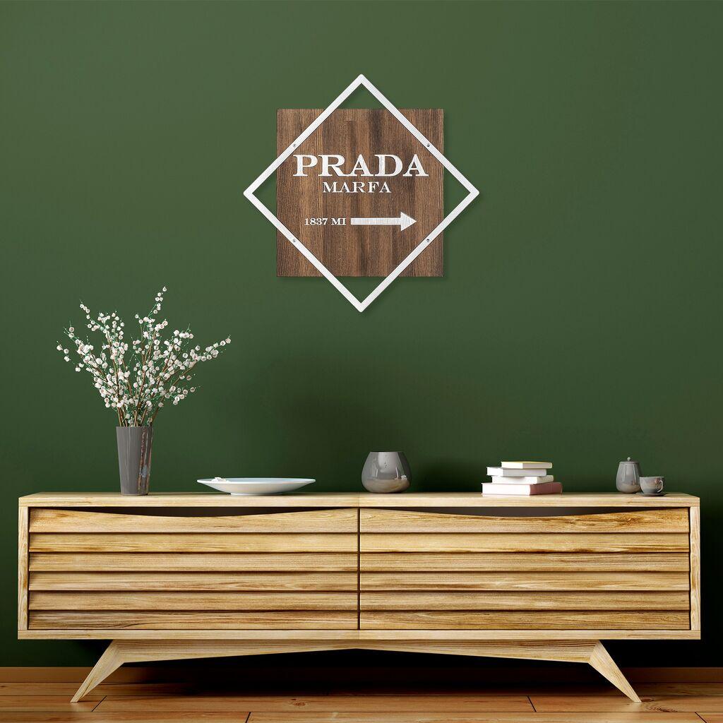 Wallity dzидна декорација Мода, 54 x 54 см, сребрена боја