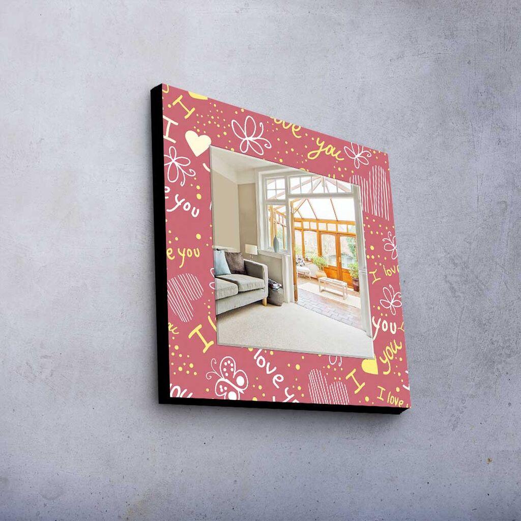 Огледало за dzид MA-017, 50x50 см