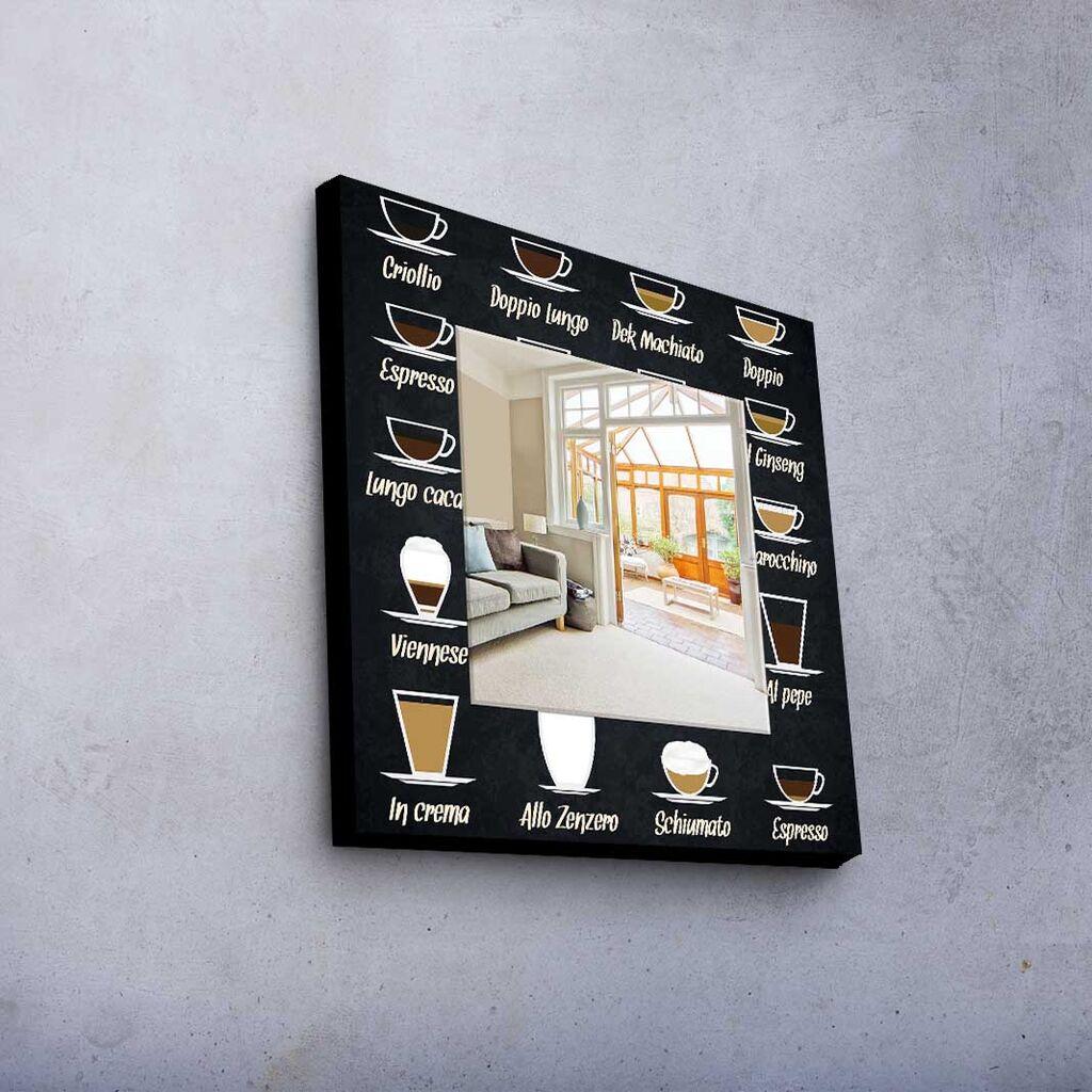 Огледало за dzид MA-067, 50x50 см