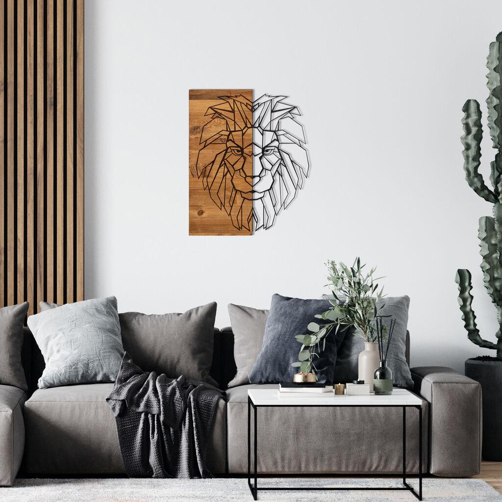 Wallity dzидна декорација King1, 47,5 x 58 см, црна