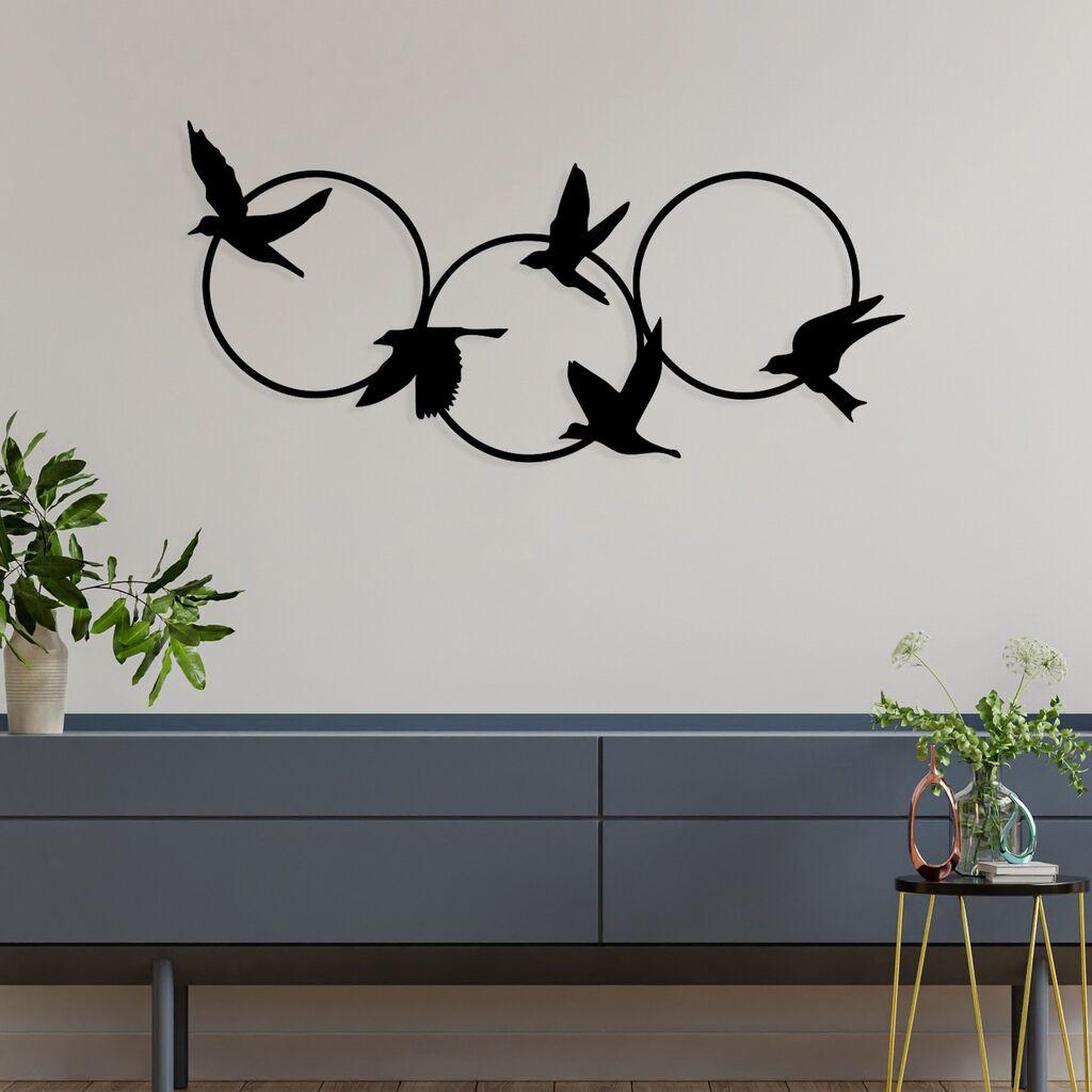 Wallity декорација за dzид Tranquila, 68,5 x 32,5 см, црна