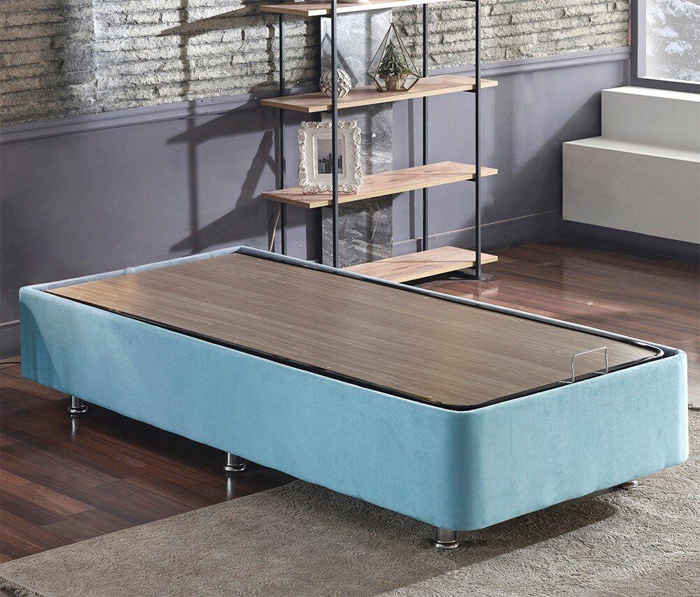 Hanah Home Cozy подлога за кревет, 100x38x200 см, светло сина