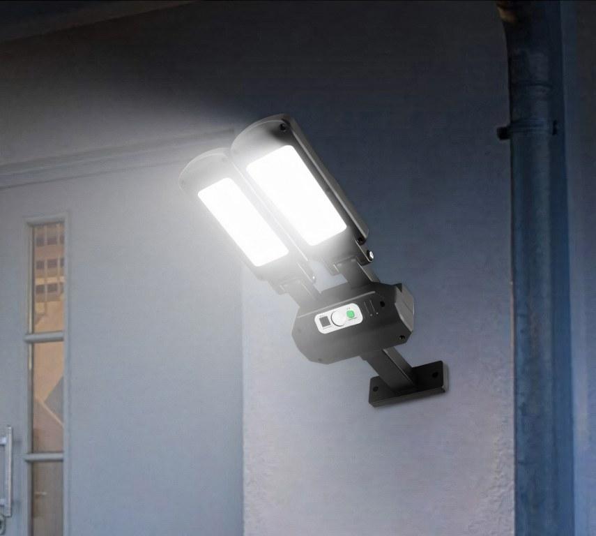 Соларна Двојна Светилка со Сензор