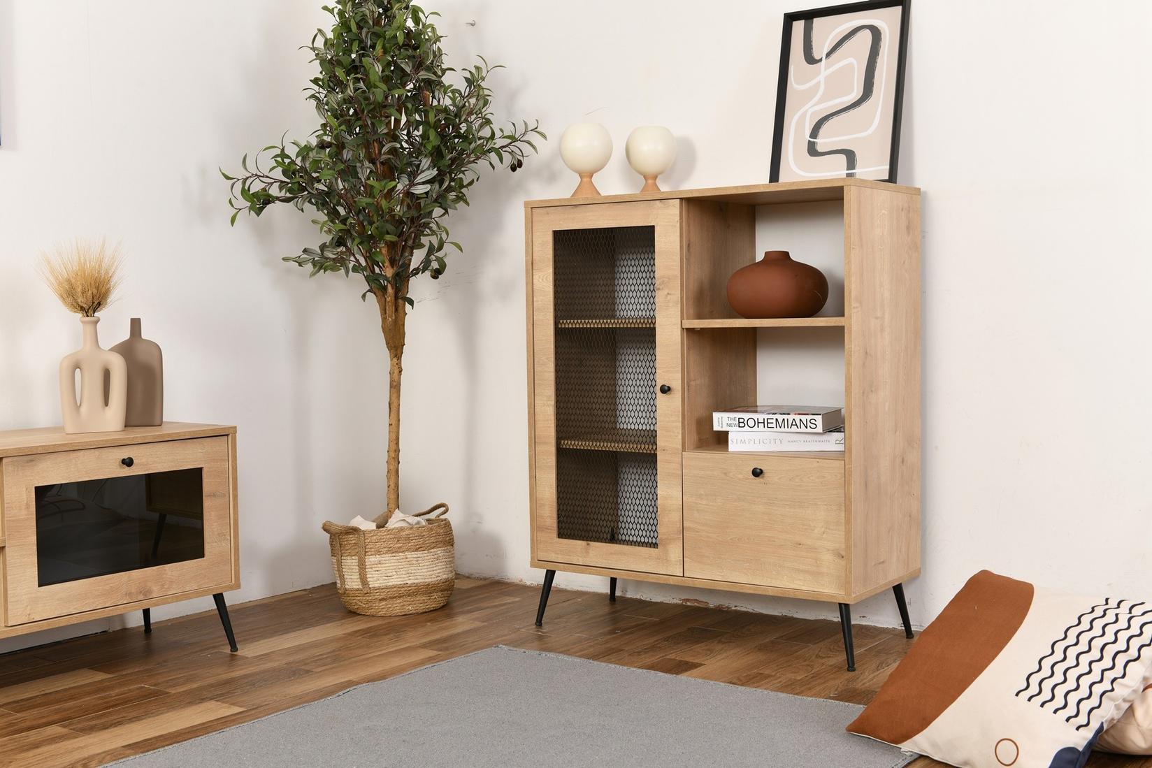 Hanah Home Commode Wheel 40x110x90cm даб