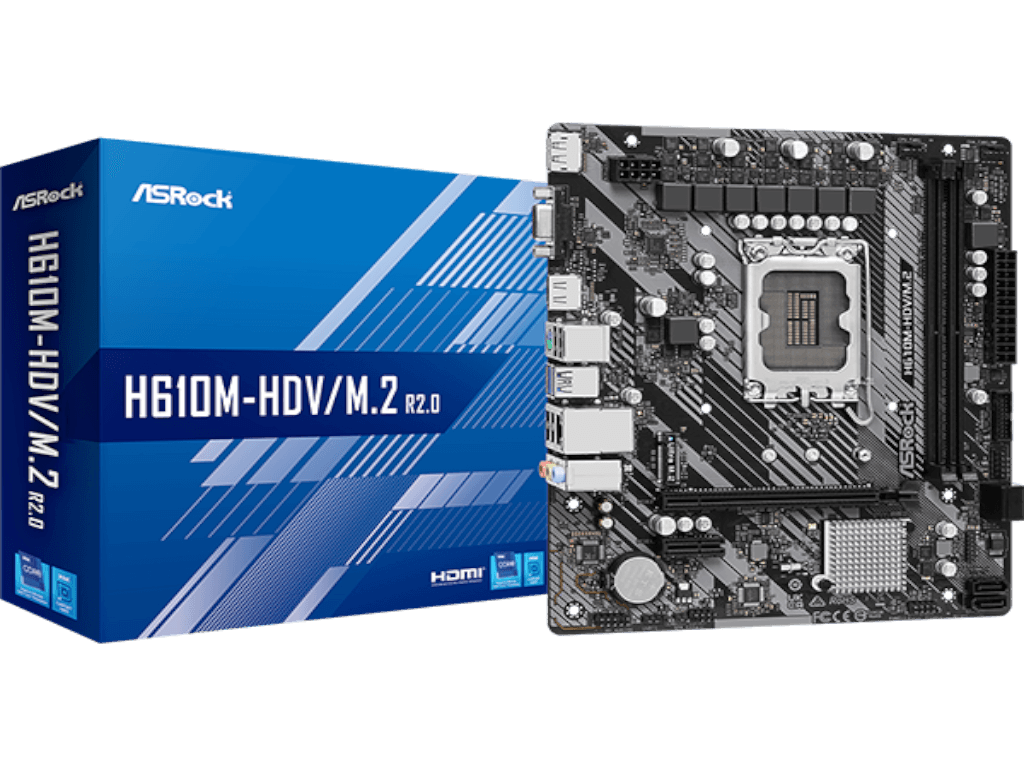 ASROCK Матична плоча H610M-HDV/M.2 R2.0/LGA1700