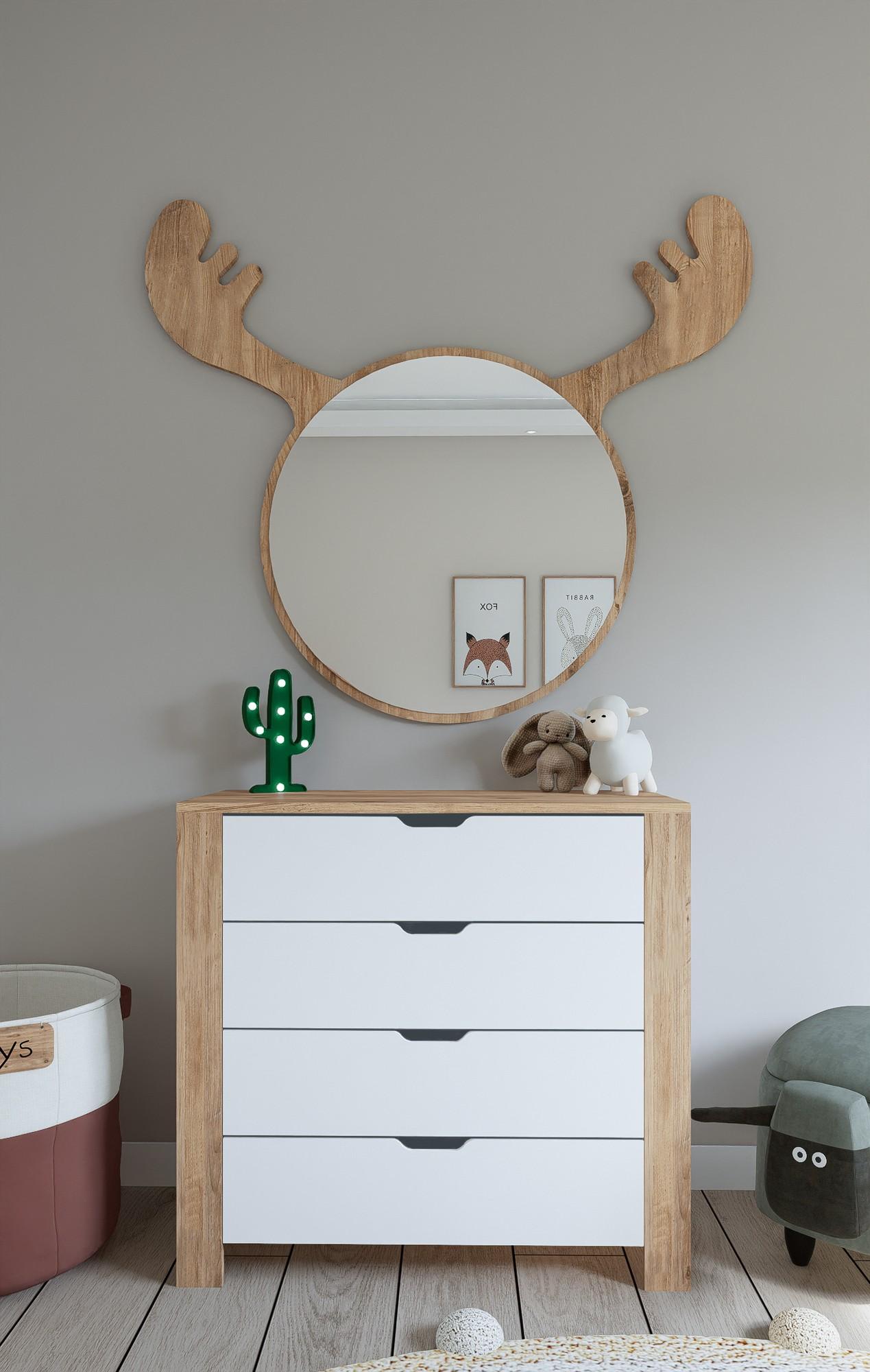 Комода Hanah Home Nisan 1600 90x85x42cm орев