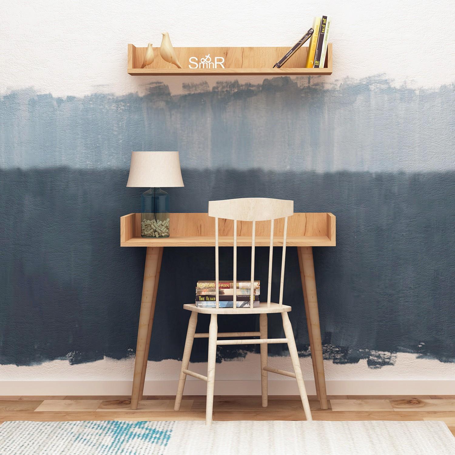 Работна маса Hanah Home 90x10x20cm даб