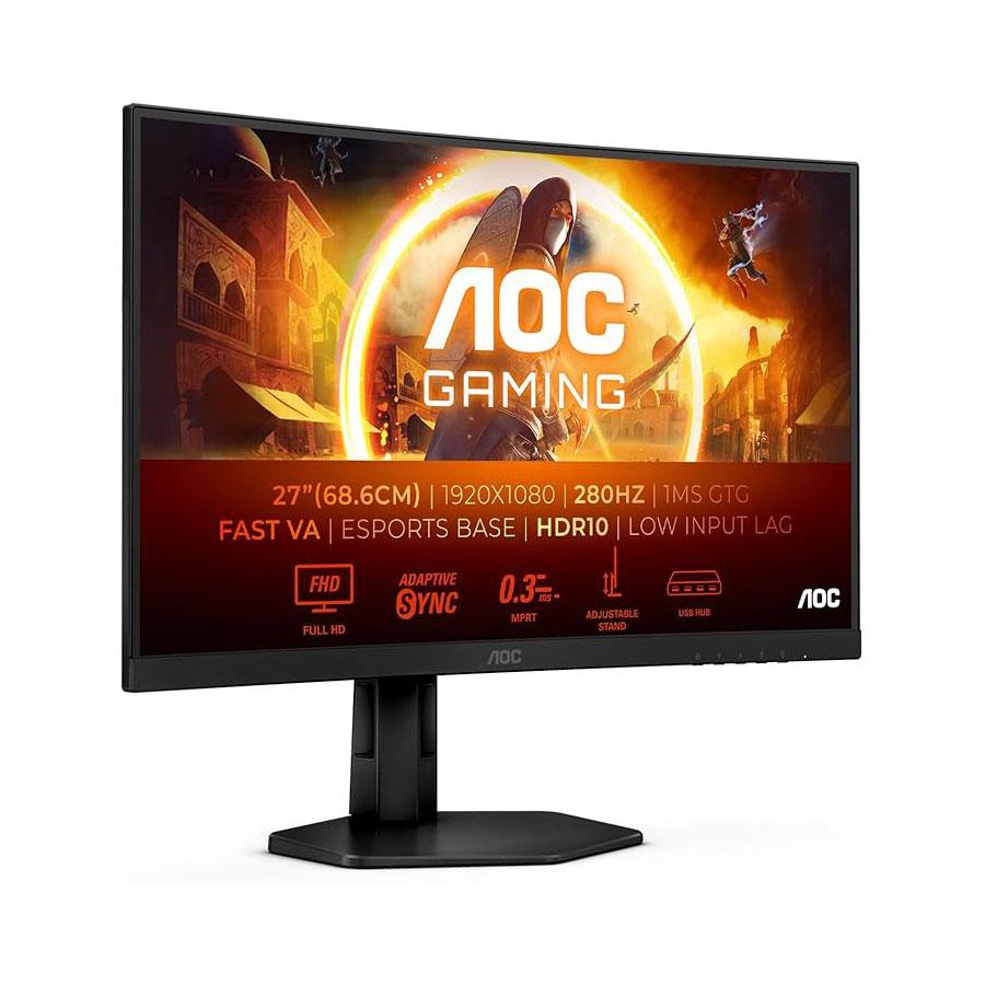 AOC Гејминг монитор C27G4ZXU 27″ 280Hz 0.3ms Full HD заоблен