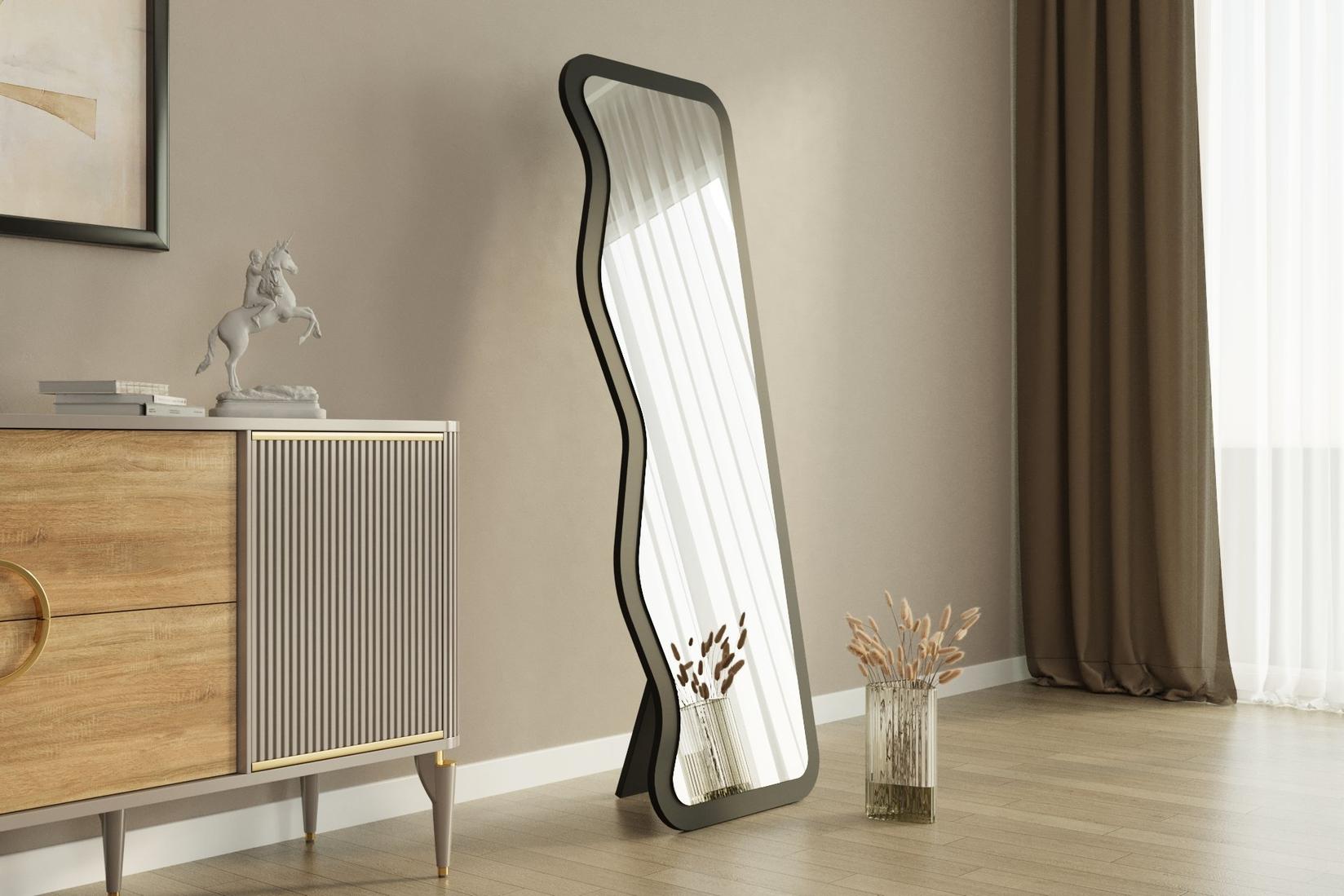 Огледало за дома „Хана" црно