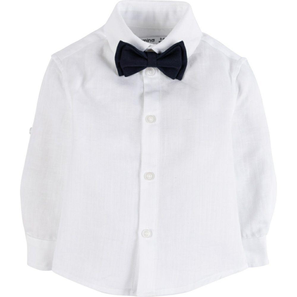 Кошула со лептир машна