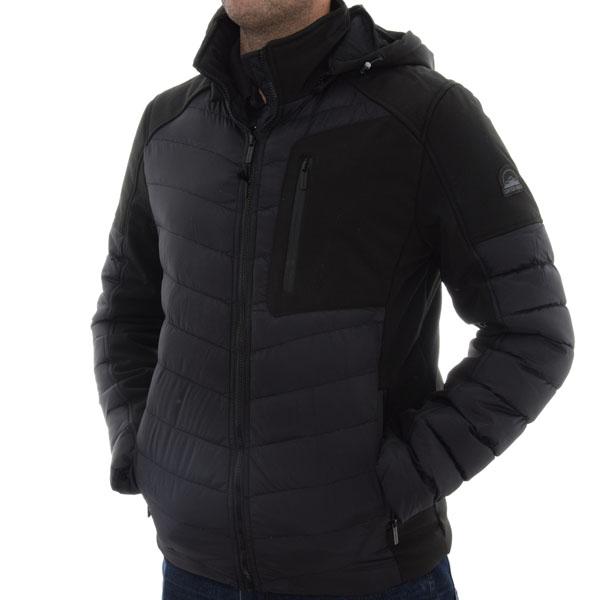 COPPERMINER Машка јакна Драмен црна, црна