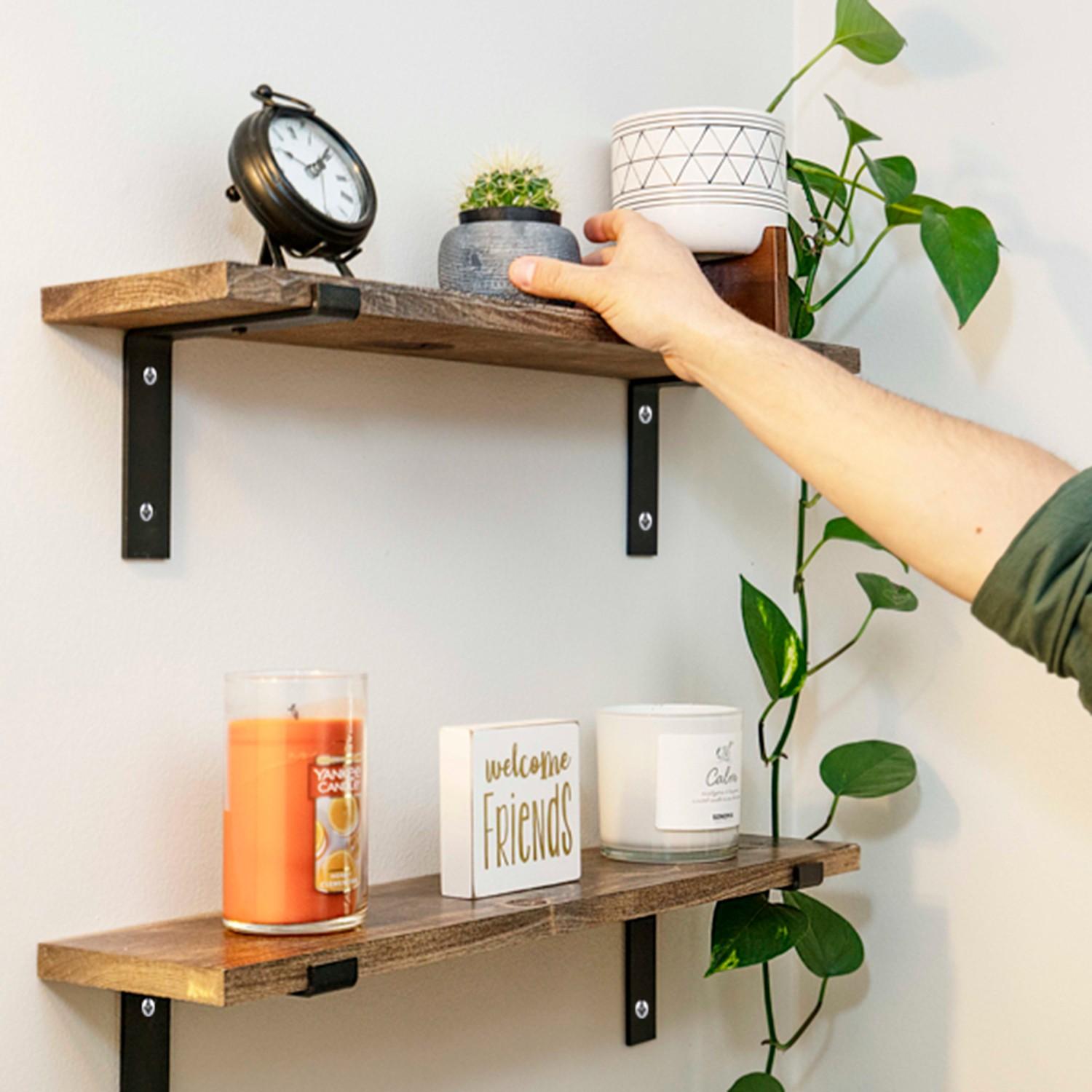 Dzидна полица Hanah Home од орев