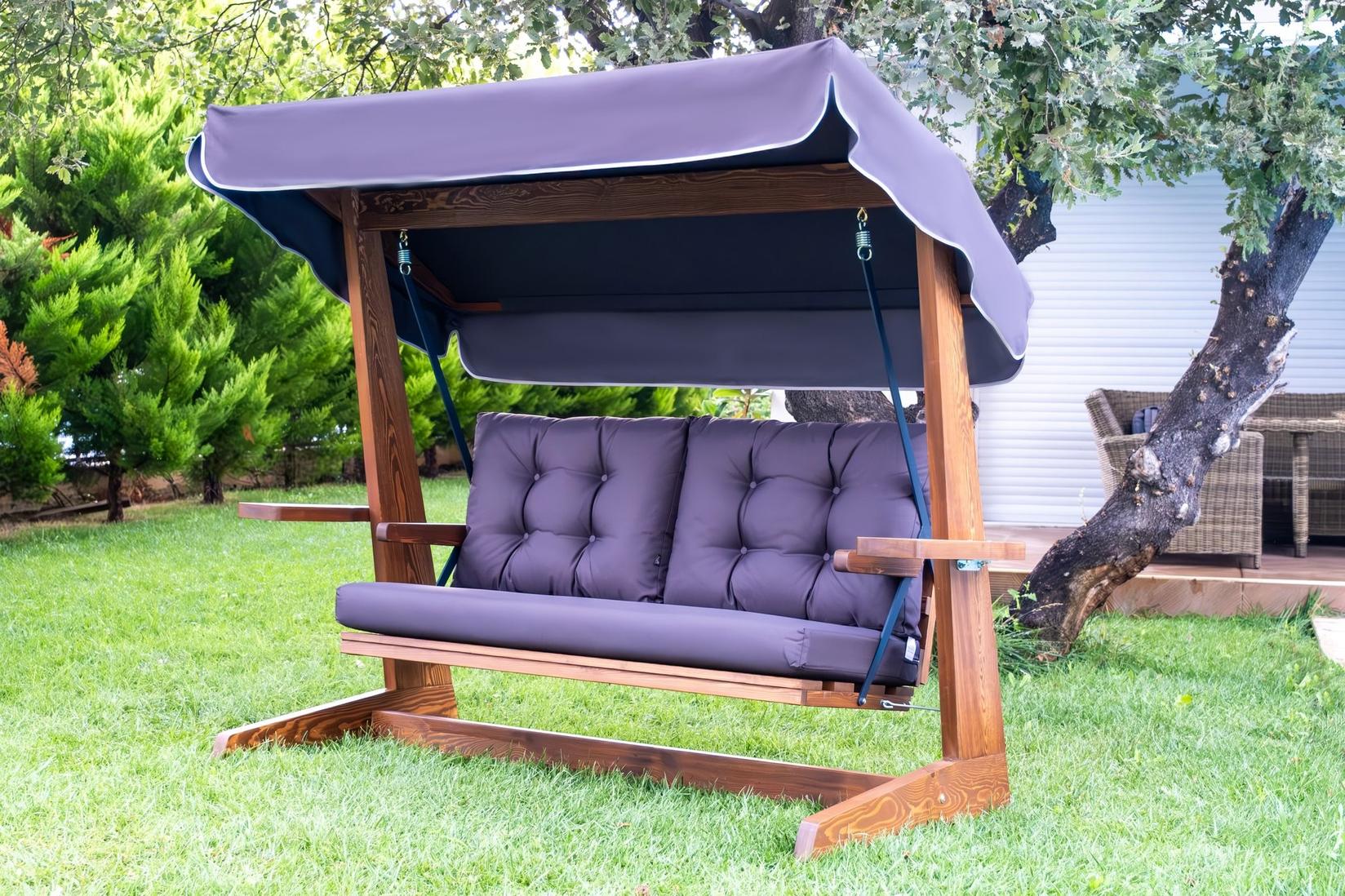 Лулашка за градина Hanah Home Viva 2200 220x175x100cm Антрацит