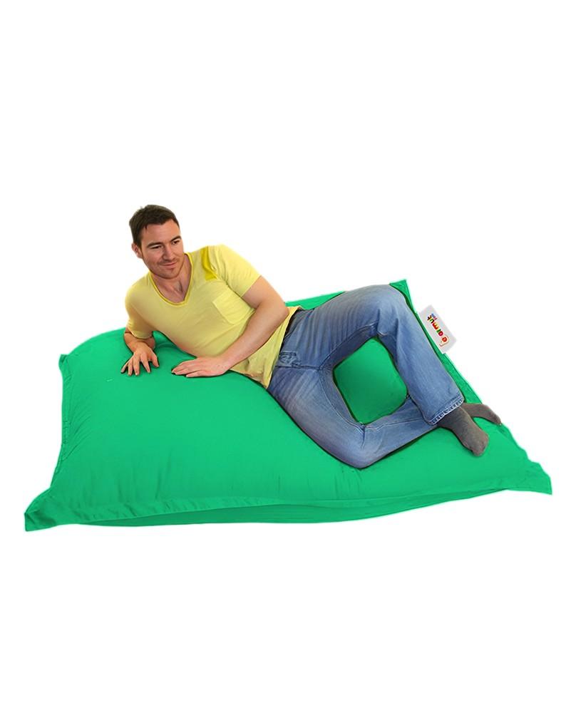 Зелена торба „Лејзи" од „Ателје дел Софа"