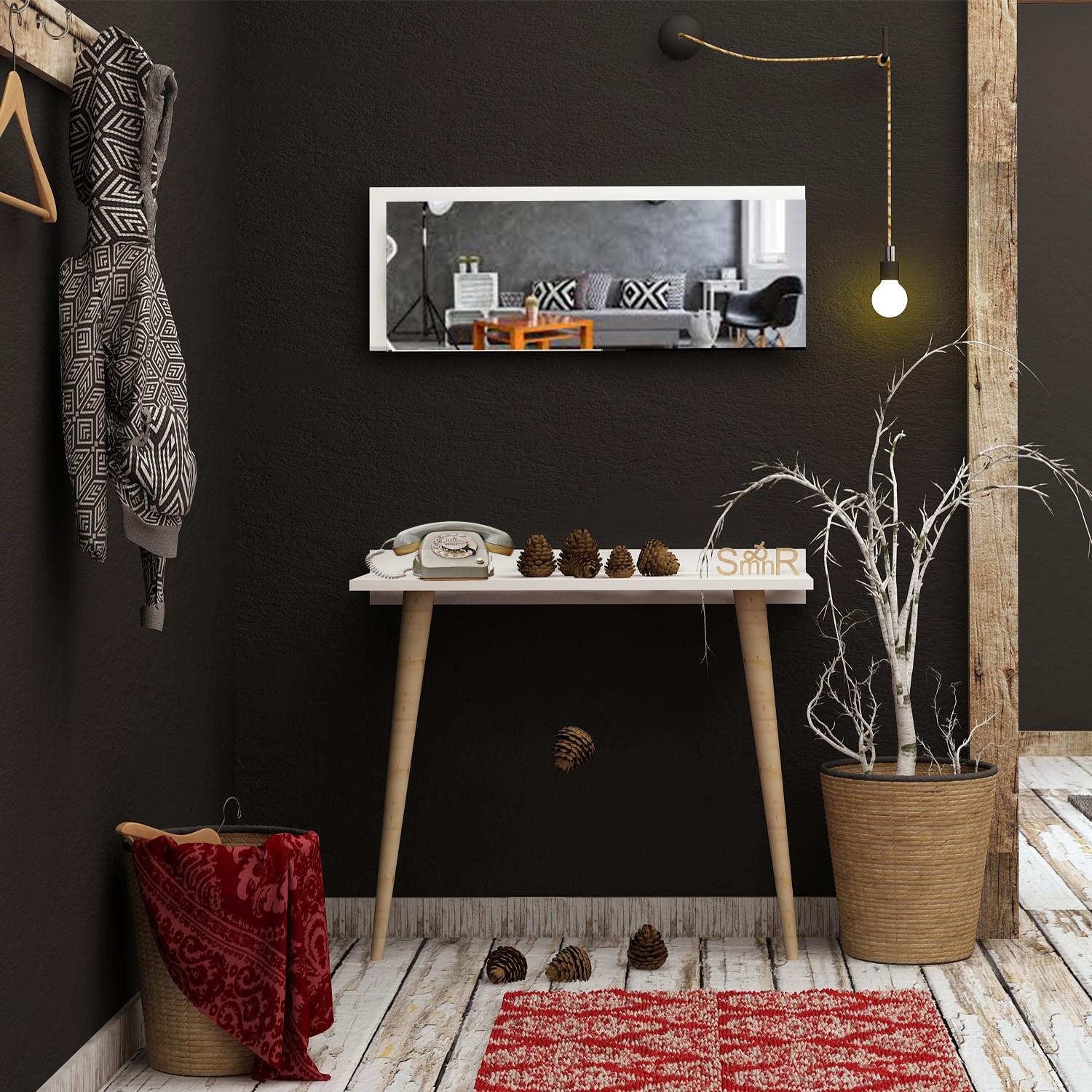 Полица Hanah Home 80x84x32cm бела