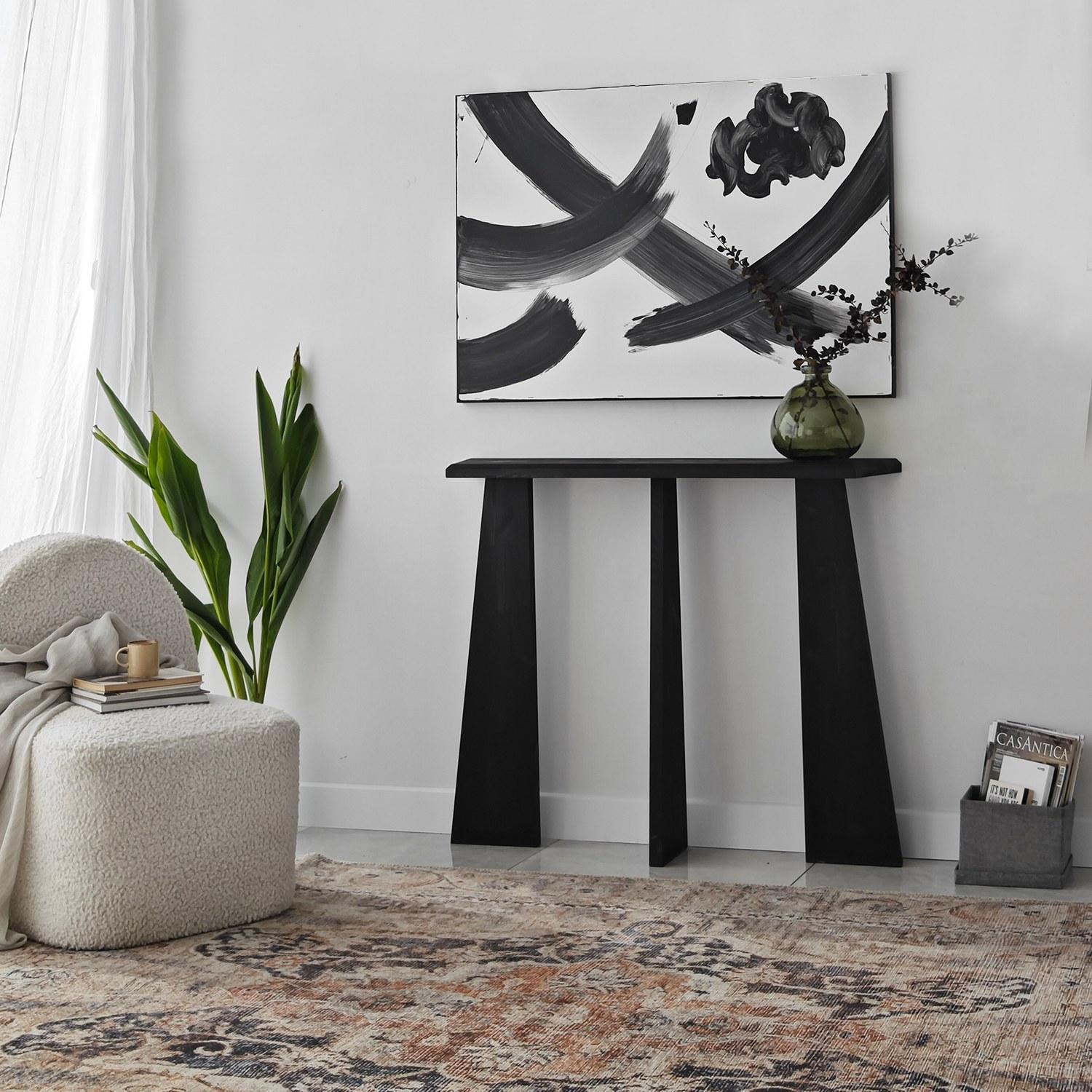 Комода Hanah Home Cleopatra 100x83x28cm Антрацит