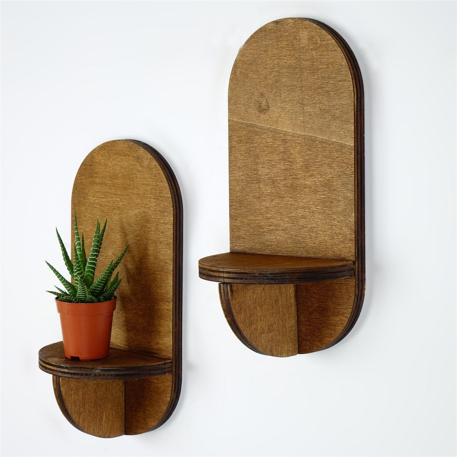 Dzидна полица Hanah Home од орев