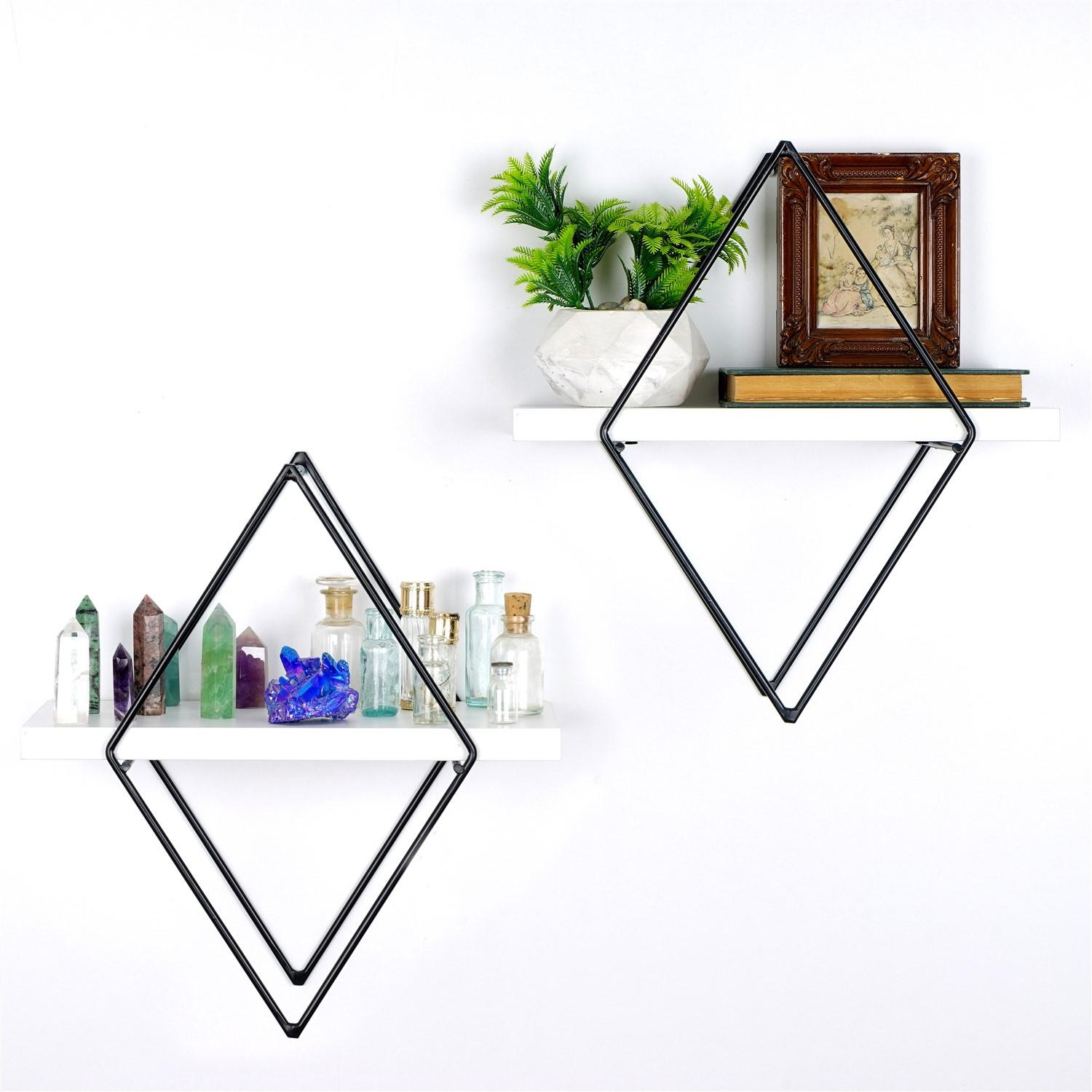 Бела dzидна полица Hanah Home