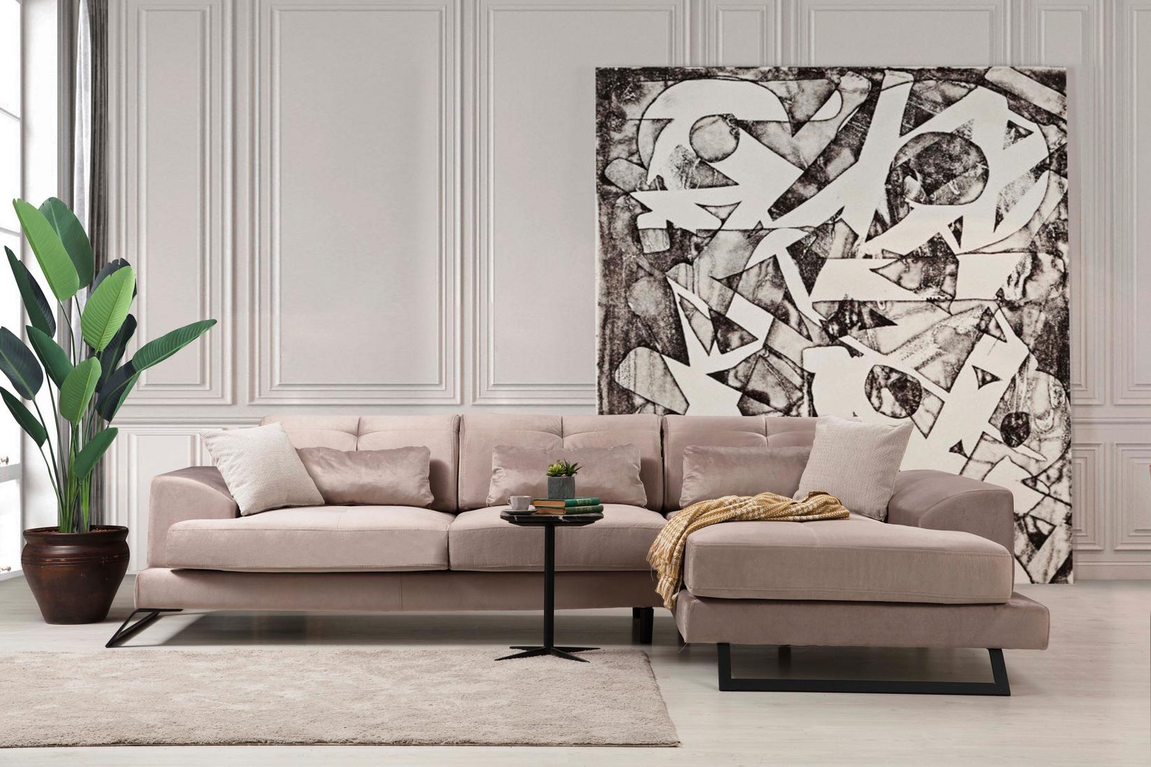 Аголна гарнитура Atelier del Sofa Frido 100x92x308cm беж