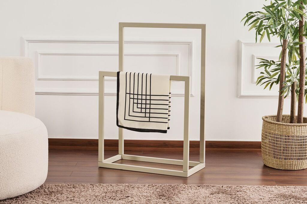 Полица за гардеробер Hanah Home Ged-032-B, 25x60x90 см, крем боја