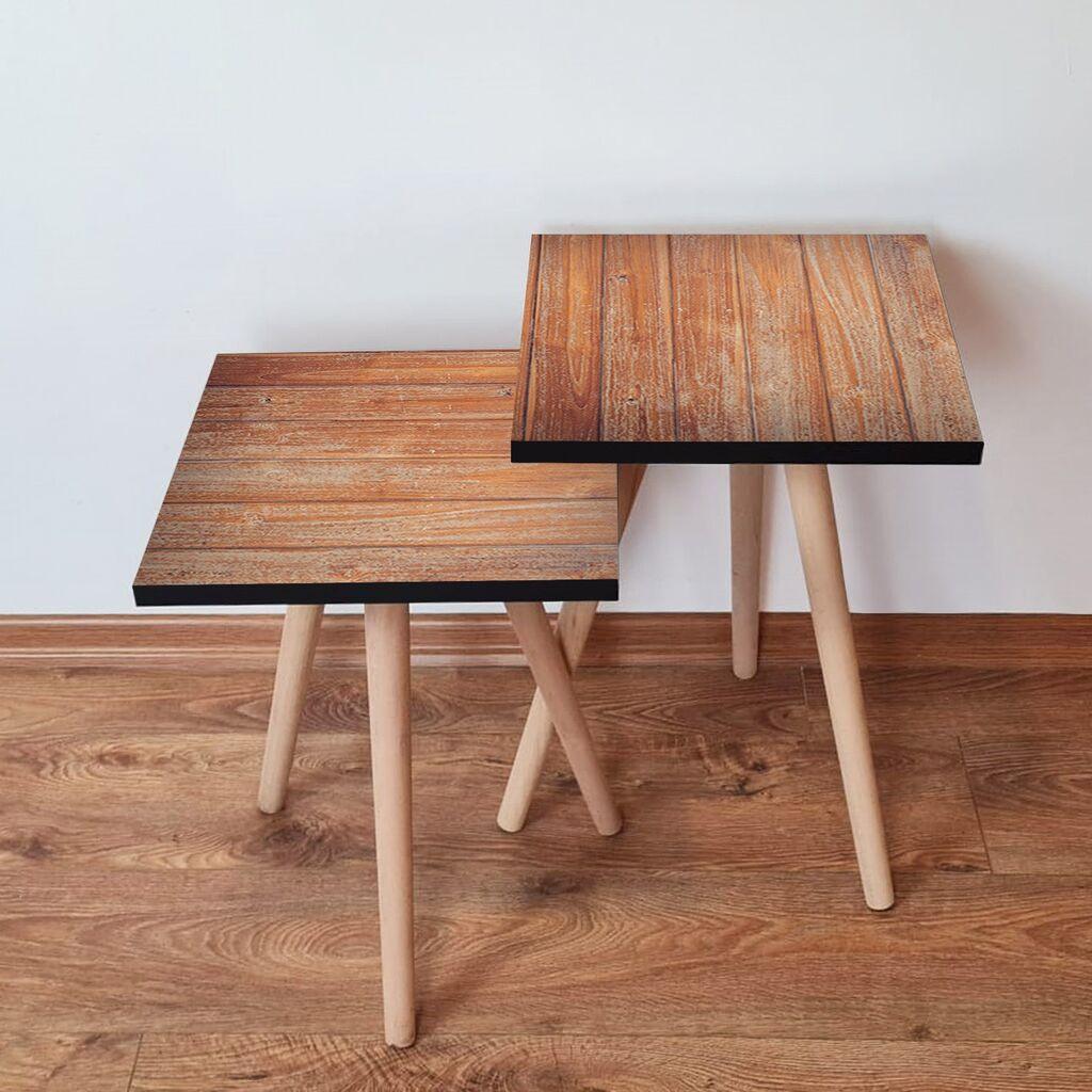 Комплет масички за кафе Hanah Home 2Shp40, 2 парчиња, шарени