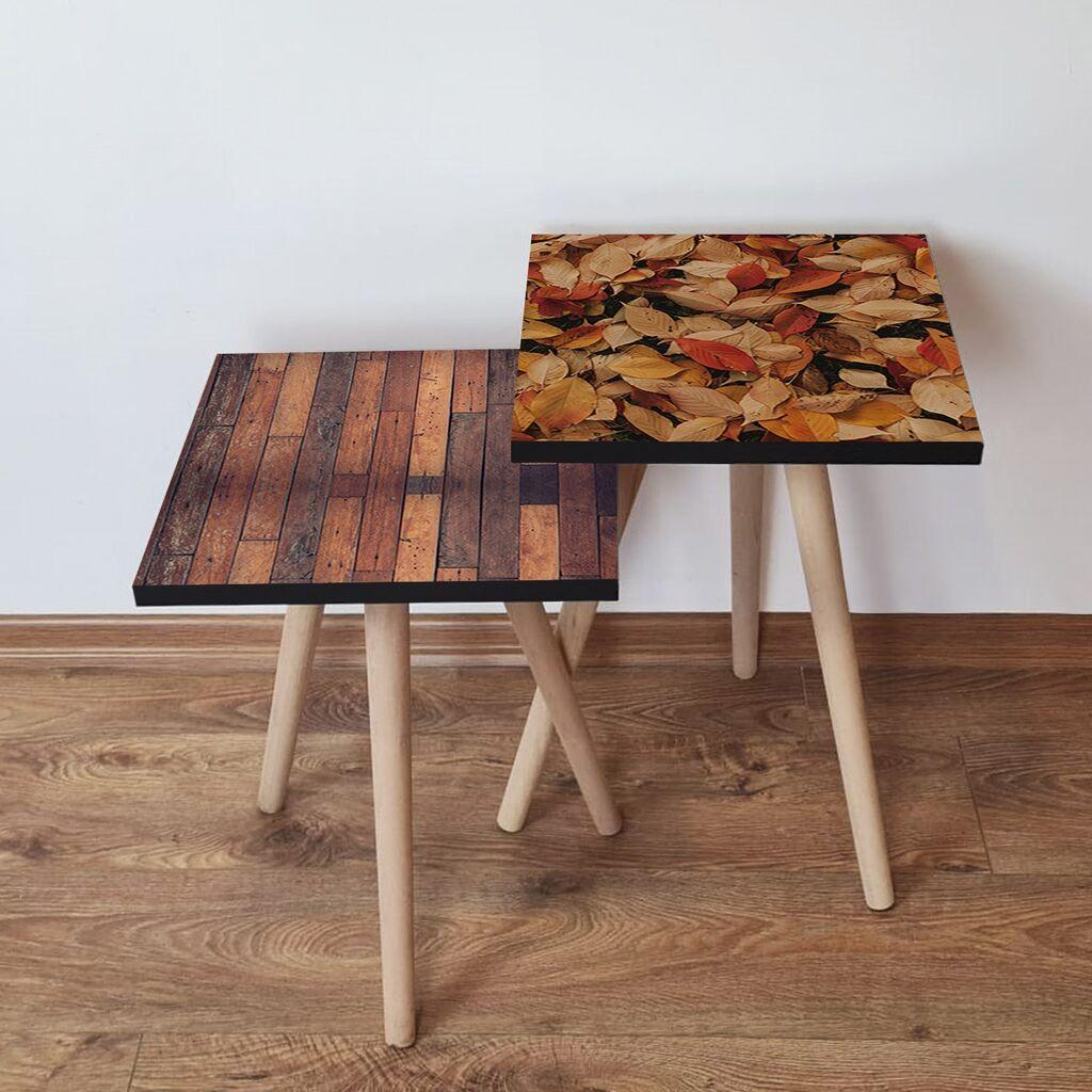 Комплет масички за кафе Hanah Home 2Shp237, 2 парчиња, сива