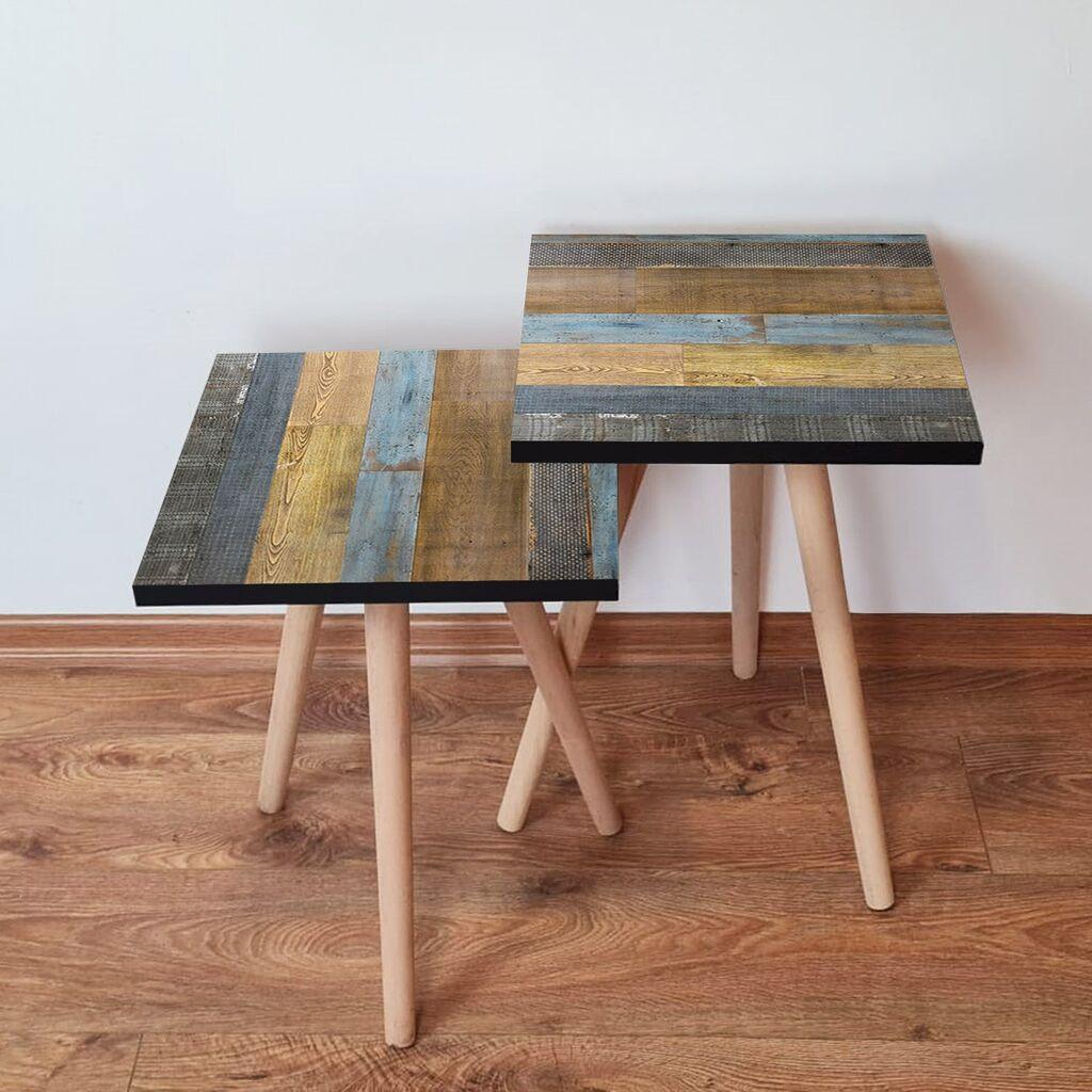 Комплет масички за кафе Hanah Home 2Shp6, 2 парчиња, тиркизна