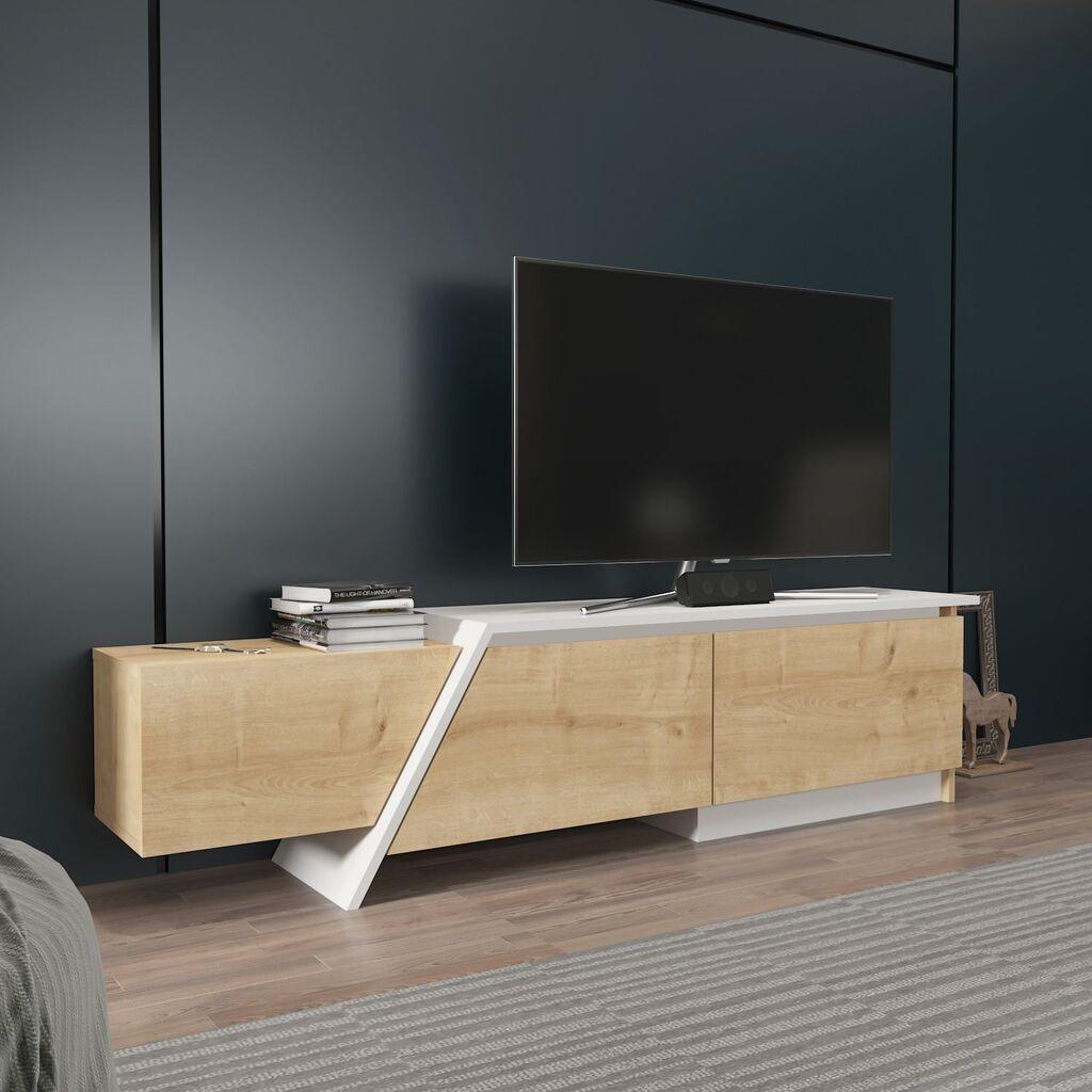 Комода за ТВ Hanah Home Zonas, 180x28.6x35 см, даб