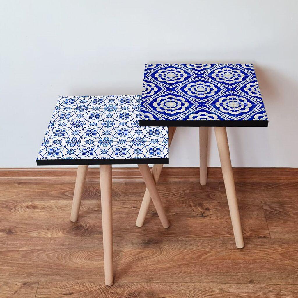 Комплет масички за кафе Hanah Home 2Shp249, 2 парчиња, виолетова