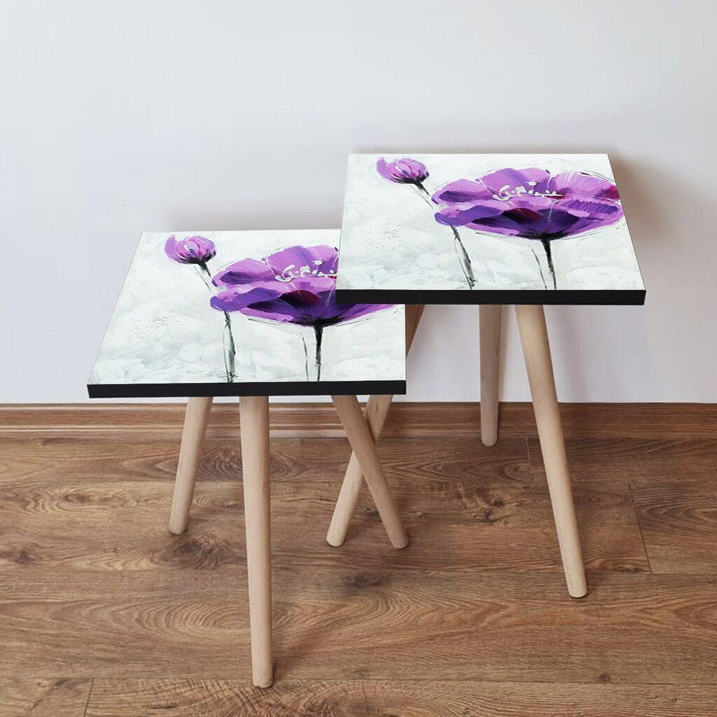 Комплет масички за кафе Hanah Home 2Shp445, 2 парчиња, светло розова