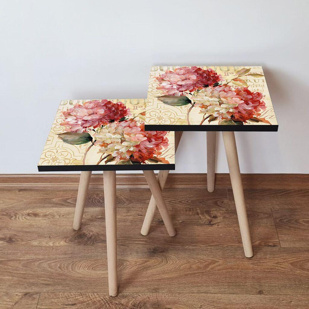 Комплет масички за кафе Hanah Home 2Shp453, 2 парчиња, светло розова