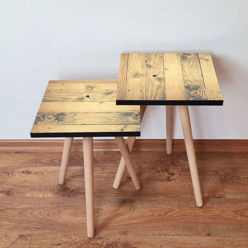 Комплет масички за кафе Hanah Home 2Shp401, 2 парчиња, шарени