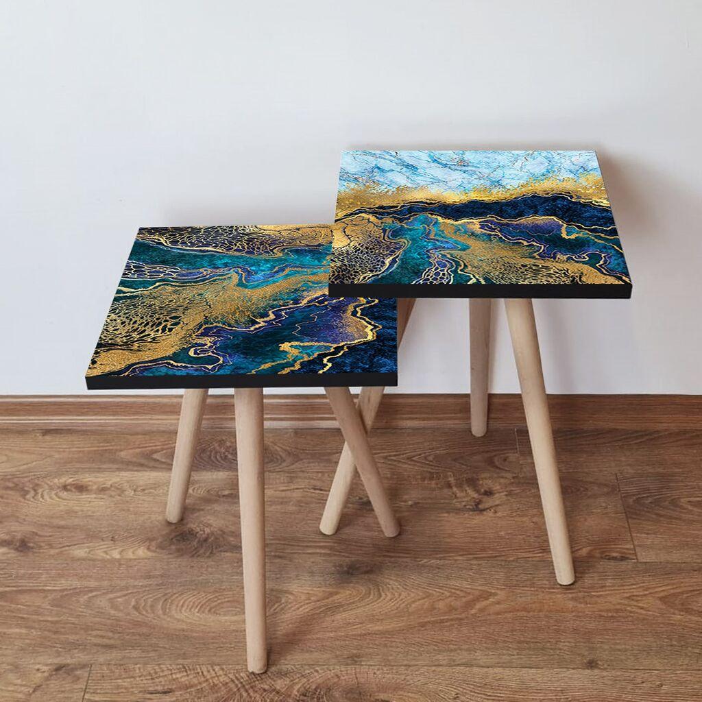 Комплет масички за кафе Hanah Home 2Shp335, 2 парчиња, црна