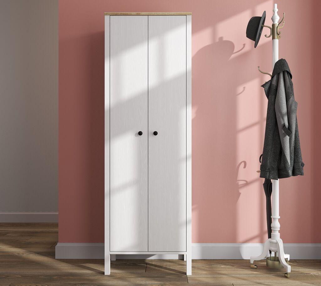 Ормар за ходник Hanah Home FRN-20080, 63x190x38 см, бел