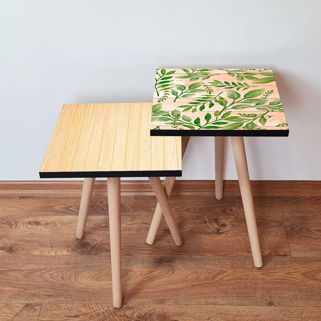 Комплет масички за кафе Hanah Home 2Shp254, 2 парчиња, светло розова