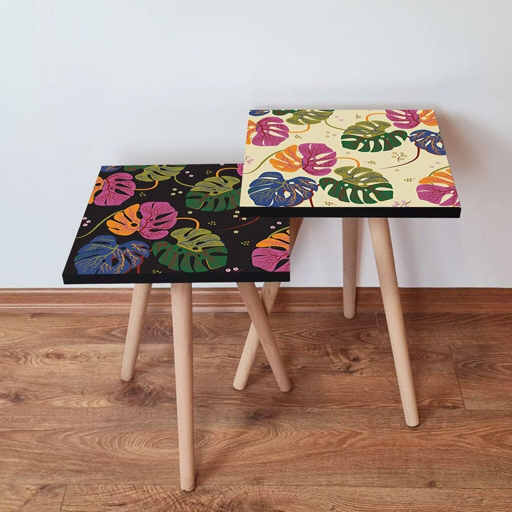 Комплет масички за кафе Hanah Home 2Shp326, 2 парчиња, портокалова