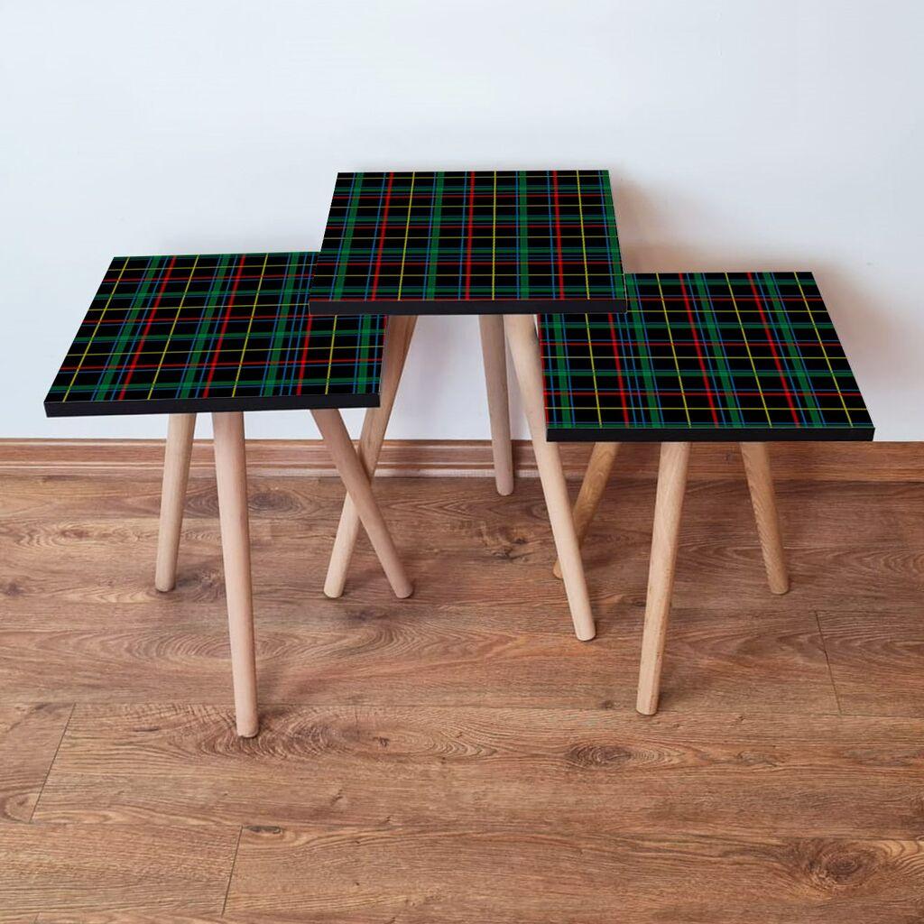 Комплет масички за кафе Hanah Home 3Shp367, 3 парчиња, црна